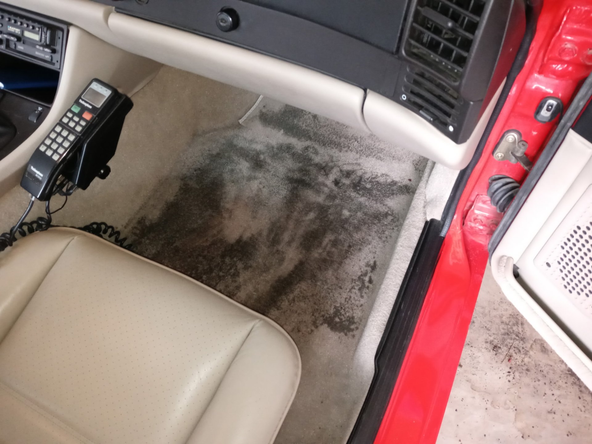 Interior Carpet Deep Clean before
